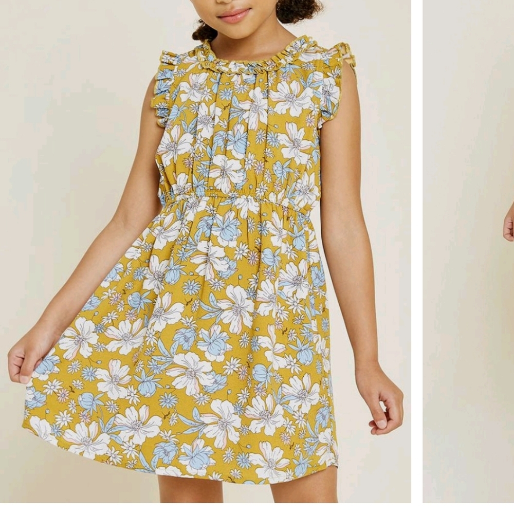 Hayden Girls sz 7/8 floral dress